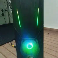 کیس گیمینگ ۷ رنگ RGB|رایانه رومیزی|خلخال, |دیوار