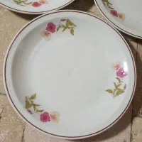 سه عدد بشقاب چینی قدیمی و ۵عدد فنجان ارکوپال وغیره|ظروف سرو و پذیرایی|تهران, زنجان جنوبی|دیوار