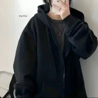 سویشرت مشکی دخترانه کاملا نو