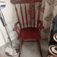 صندلی راک چوب راش