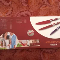 سرویس چاقو ۴تیکه نو