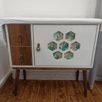 میز اتو و چرخ خیاطی