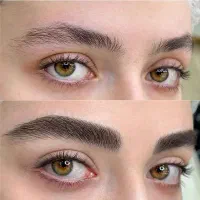 فقط دونفر رژلب خط چشم دایم میکاپ و....