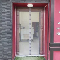 کاور در توری پرده نایلونی آهنربایی