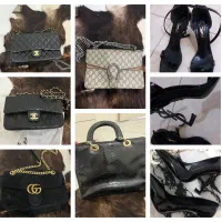تعدادی کیف و کفش مارک دیور گوچی ysl هرمس شنل