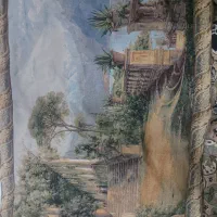 تابلو پارچه‌ای خارجی