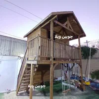 کلبه سویسی روفگاردن کلبه چوبی الاچیق چوبی ترموود