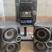 دو عدد باند و ضبط صوت سونی اصل با دو پایه باند