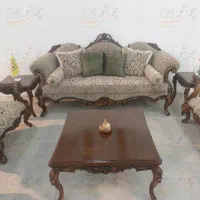 مبلمان استیل و کلاسیک مدل روژان آماده تحویل