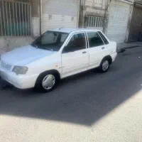 پراید۱۳۲سفیدفرمان هیدرولیک خانگی مدل ۱۳۹۱