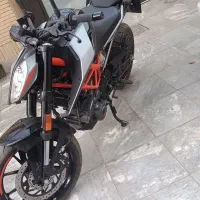KTM Duke 250 new کی تی ام دوک 250 نیو فیس