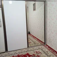 کمد دیواری ریلی آینه دار