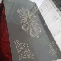 میز ناهارخوری ۶ نفره همراه با شیشه