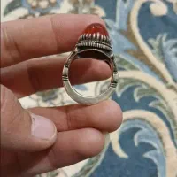 انگشتر عقیق یمن دست ساز قدیمی