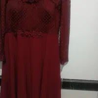 لباس مجلسی دنباله داروکت وشلواردرحدنو سایز44|لباس|زرند, |دیوار