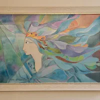 تابلو نقاشی روی بوم