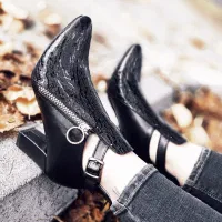 نیم بوت مجلسی زیپ دار