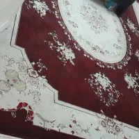 فرش 9 متری و دو جفت پرده