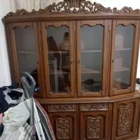 بوفه چوبی کلاسیک|بوفه، ویترین، کنسول|کرج, کیانمهر|دیوار