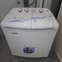 لباس شویی سطلی دوقلو 9کیلو