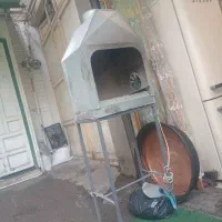 منقل کباب پز ایستاده صنعتی