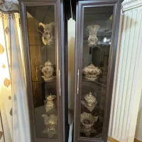 میز تلویزیون همراه با ویترین|میز تلویزیون|تولم شهر, |دیوار