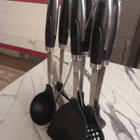 ظروف قاشق وسط خوری و...