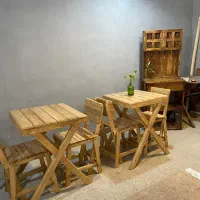 میزو صندلی مدل ثابت چوب روسی