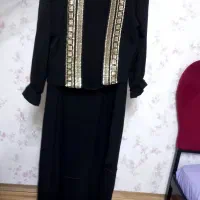 ست دو تیکه سارافون کت مشکی