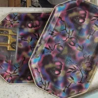 دو عدد سینی نو آنتیک