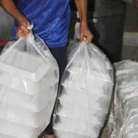 پخت غذای نذری و مراسم ( یزد ، مهریز )