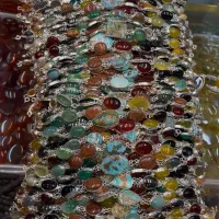 دستبند نقره ام البنین فیروزه عقیق یمنی علوی|جواهرات|مشهد, عیدگاه|دیوار