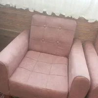 ست مبل ۵ نفره کارکرده ولی تمیز