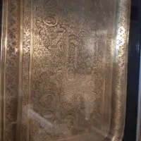 سینی قلمزنی قابی|کلکسیون اشیاء عتیقه|فاضل آباد, |دیوار