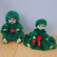 عروسک طرح سبزه عید