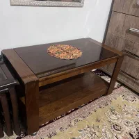 میز جلومبلی چوبی تمیز|مبلمان خانگی و میز عسلی|شاهرود, |دیوار