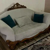 فروش مبل فرش ست رنگ مبل و میز تلوزیون|مبلمان خانگی و میز عسلی|رشت, کاکتوس|دیوار
