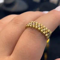 انگشتر نو رولکس تخفیف تا ظهر طلای خام +کلا ۱۰٪