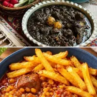 غذای خانگی بابرنج ایرانی معطر