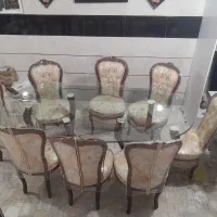 میز و صندلی غذا خوری ۸نفره|میز و صندلی غذاخوری|نکا, |دیوار