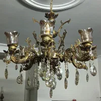 لوستر برنجی