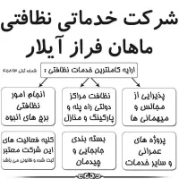 استخدام نیروی نظافتی خانم و آقا دستمزد بالا