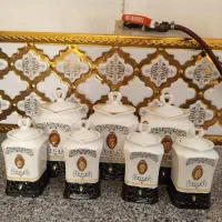 پاسماوری مشکی سفید در حد نو