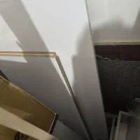 MDFو ورق های لترون و کمد تزئینی و ۲ورق ماربل شیت|کتابخانه، شلف، قفسههای دیواری|قروه, |دیوار