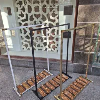 رگال آویز فلز و چوب نو|بندرخت و رخت‌آویز|اصفهان, میرعماد|دیوار