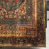 فرش سبز زمردی ۱۲۰۰شانه با ۳۹درصد تخفیف واقعی|فرش|بوشهر, |دیوار