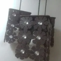 لوستر فانتزی چوبی