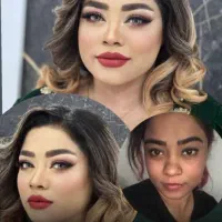 شنیون میکاپ همراهی عروس زلف