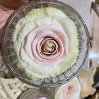 شمع گل دستساز