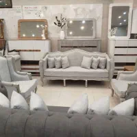 مبل کلاسیک کویین مدل سیلور
